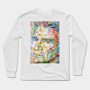 EMIL CIORAN watercolor portrait .4 Long Sleeve T-Shirt